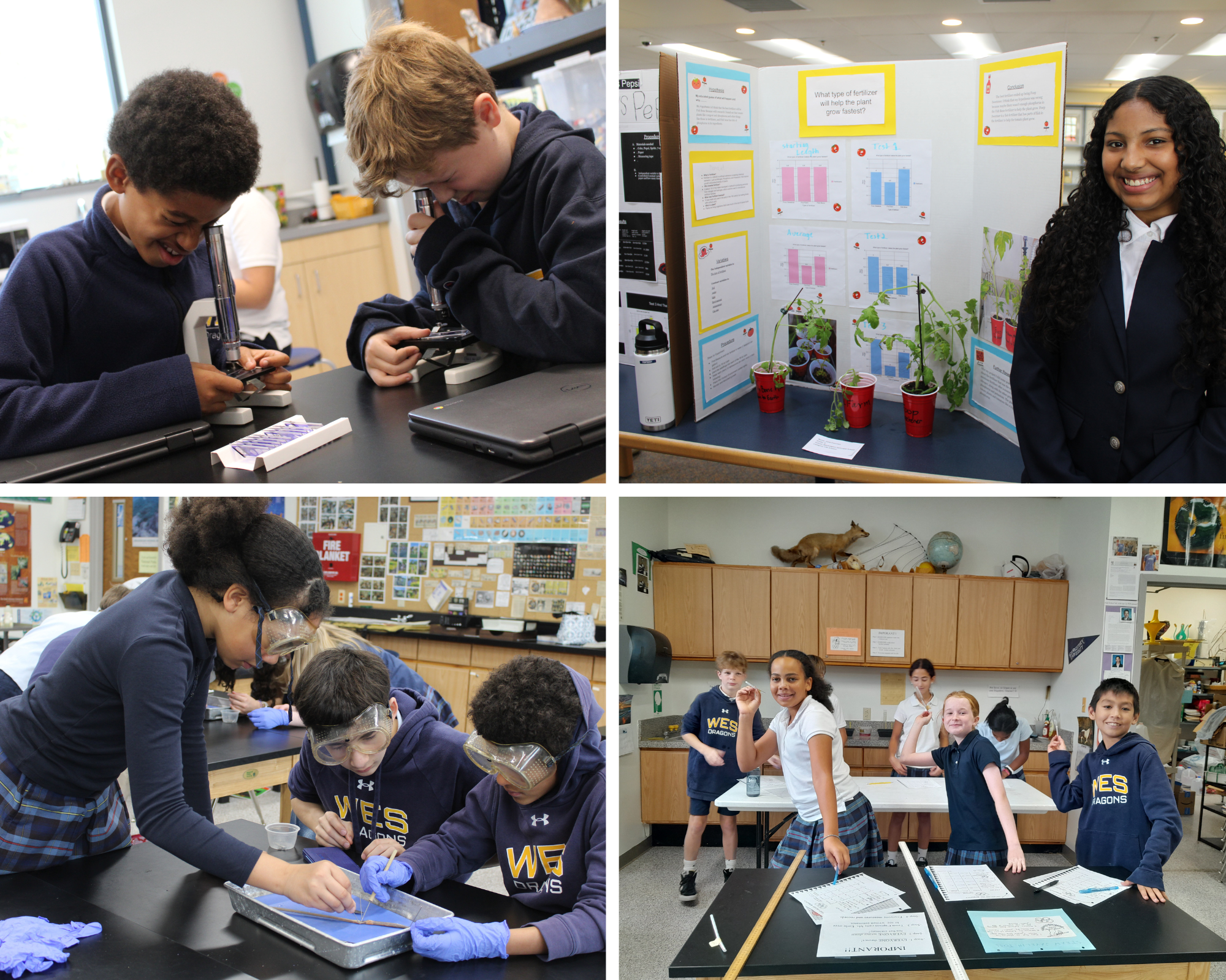 Middle School science programs in Bethesda Maryland
