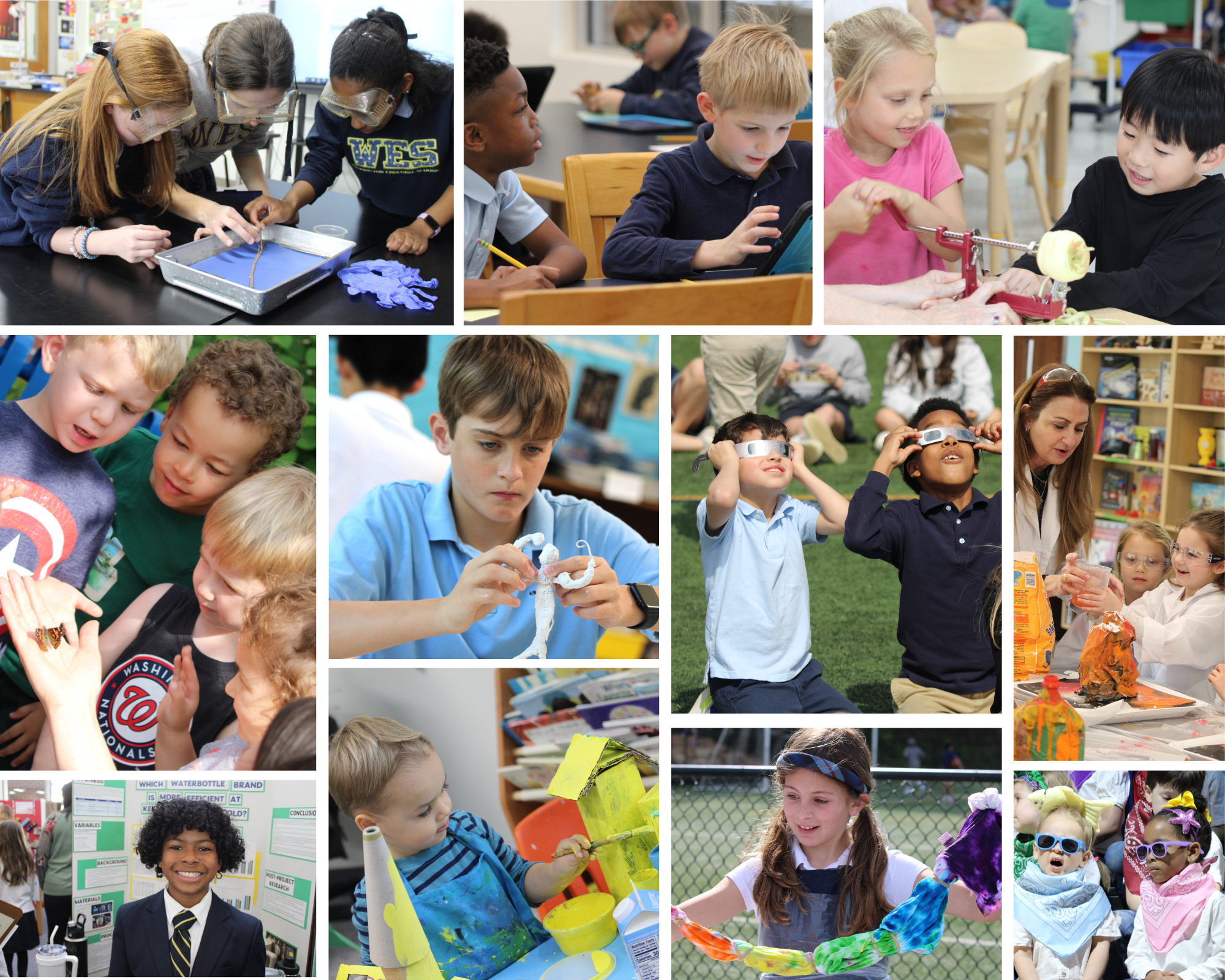Bethesda private school with experiential learning programs inside the classroom